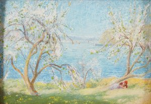 Spring Sunshine (öljy levylle) tekijältä David Murray