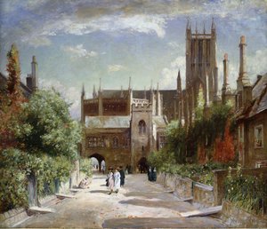 The Vicars" Close, Wellsin katedraali, 1924