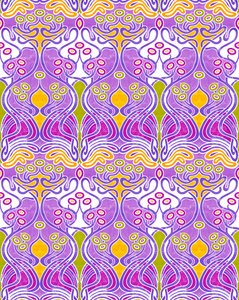 Beauclair Mauve, 2018 (sekatekniikka digitaalinen) tekijältä David Newton