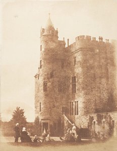 Bonaly Towers, 1843-47. Tekijät: David Octavius Hill, Robert Adamson, Hill & Adamson. tekijältä Hill and Adamson
