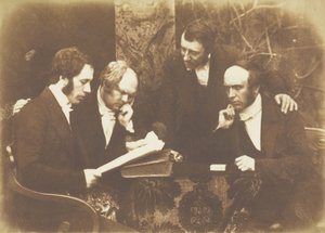 Dumbarton Presbytery, 29. maaliskuuta 1845. Tekijät: David Octavius Hill, Robert Adamson, Hill & Adamson. tekijältä Hill and Adamson