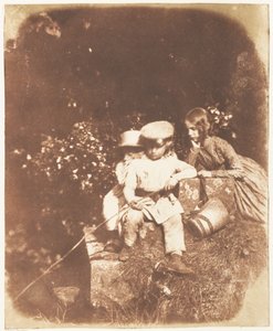 Finlay-lapset, 1843-47. Tekijät: David Octavius Hill, Robert Adamson, Hill & Adamson. tekijältä Hill and Adamson