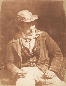 Newhaven Fisherman, 1843-47. Tekijät: David Octavius Hill, Robert Adamson, Hill & Adamson.
