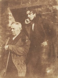 Pastori Miller ja hänen poikansa pastori Samuel Miller, 1843-47. Tekijät: David Octavius Hill, Robert Adamson, Hill & Adamson. tekijältä Hill and Adamson