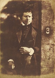 David Octavius Hill Rock Housen portilla Edinburghissa, 1843-1847. Tekijät: David Octavius Hill, Robert Adamson.