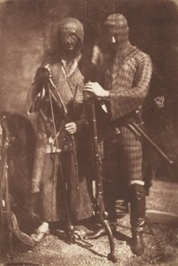 Afgaanin tai sirkan panssari,1843 (kuva) tekijältä David Octavius Hill