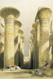 Central Avenue of Great Hall of Columns, Karnak, Egyptistä ja Nubiasta, Vol.1