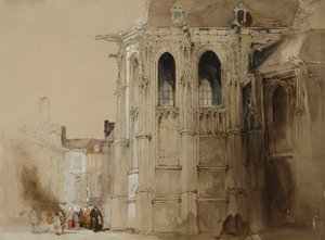 Dieppe, 1828 tekijältä David Roberts