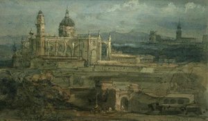 Sisäänkäynti Jereziin, Espanjaan tekijältä David Roberts
