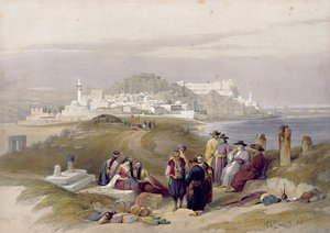 Jaffa, muinainen Joppa, 16. huhtikuuta 1839, levy 61 