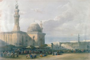 Sulttaani Hasanin moskeija Rumeylehin suurelta aukiolta, Kairosta, Egyptistä ja Nubiasta, Vol.3