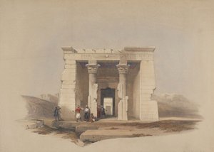 Dendurin temppeli, Nubia tekijältä David Roberts