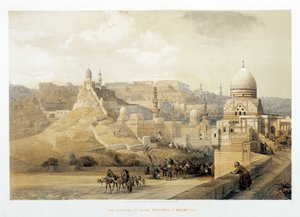 Kairon linnoitus, Mehemet Alin palatsi "Pyhässä maassa", Lontoo 1849. tekijältä David Roberts