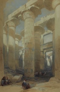 Temppeli, Karnak tekijältä David Roberts