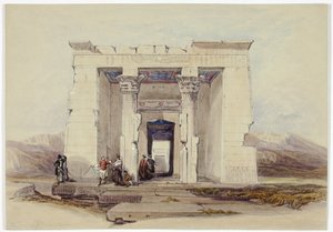 Dendurin temppeli, Nubia (Dendorack, Ylä-Egypti) tekijältä David Roberts