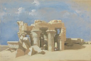 Näkymä Kom Omboon tekijältä David Roberts