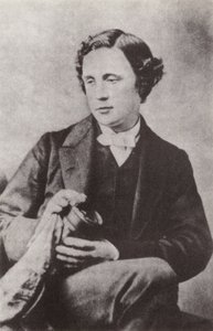 Lewis Carroll, englantilainen kirjailija (s/w-kuva)