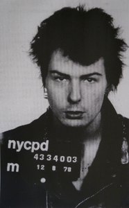 Sid Vicious I (silkkipainatus paperille)