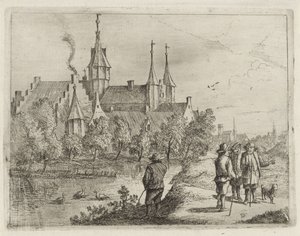 Linna veden päällä tekijältä David Teniers (II)