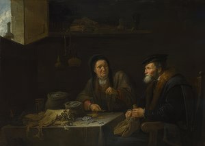 Vertaus rikkaasta viljanviljelijästä. Noin 1648