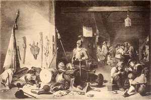 Vartiointihuone tekijältä David Teniers the Younger