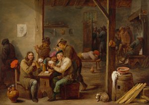 Tavernakohtaus tekijältä David Teniers the Younger