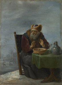 Talvi Sarjasta Neljä vuodenaikaa, c. 1644 tekijältä David Teniers the Younger