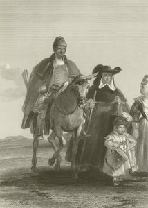 Madridiin saapuva hahmoryhmä tekijältä David Wilkie