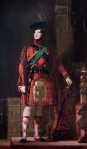 King George IV (öljy kankaalle) tekijältä David Wilkie