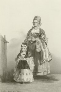 Senoritta ja hänen hoitajansa tekijältä David Wilkie