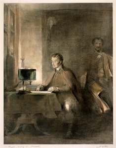 "Wellington Writing His Despatches", c1836 tekijältä David Wilkie