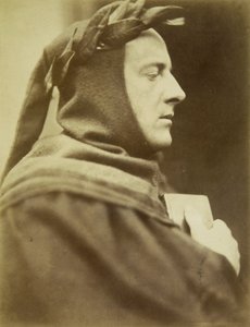 Pre-rafaeliitti: John Everett Millais (1829-1896) hahmona Dante par Wynfield, David Wilkie (1837-1887) tekijältä David Wilkie Wynfield
