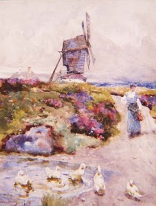 The Mill on the Common, Houghton, Huntingdonshire tekijältä David Woodlock