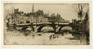 Pont Neuf, levy yksi Paris Setistä tekijältä David Young Cameron