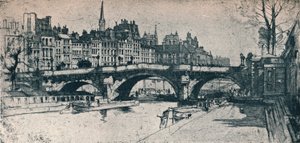 Pont Neuf: levy yksi Pariisin sarjasta, 1904