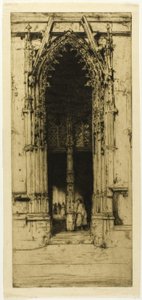 North Porch, Harfleur tekijältä David Young Cameron