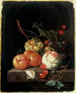 Hedelmien asetelma, 1600-luku