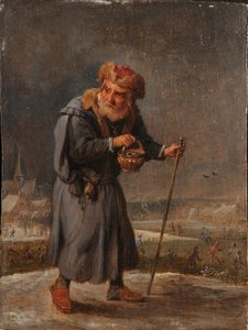Allegoria neljästä vuodenajasta: Talvi tekijältä David Teniers the Younger
