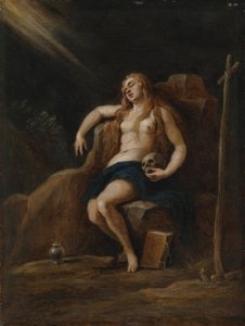 Maria Magdaleena erämaassa, Jacopo Palman mukaan, Nuorempi tekijältä David Teniers the Younger