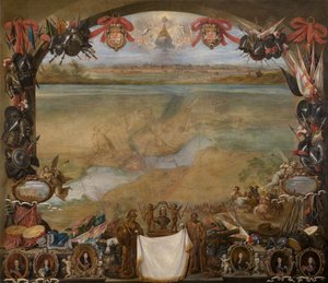 Valenciennesin kaupunki tekijältä David the Younger Teniers