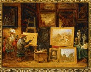 Apinamaalari ... tekijältä David the Younger Teniers