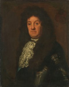 Muotokuva Cornelis Trompista (1629-91), Hollannin ja Länsi-Frieslandin vara-amiraalista tekijältä David van der Plas