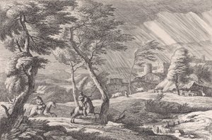Levy 6: Myrsky, 1743. tekijältä Davide Antonio Fossati
