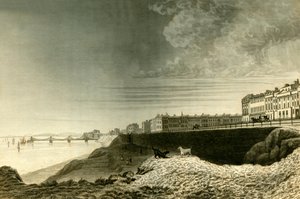 Itäinen näkymä Brightonista Kemp Townista, 1835.