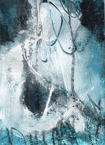 Misty Blue - abstrakti