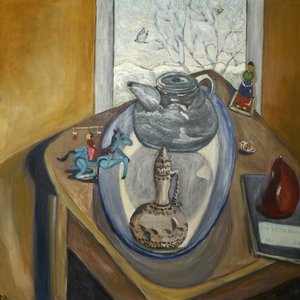 Talven varjot, 2015 (akryyli kankaalle) tekijältä Deborah Eve Alastra