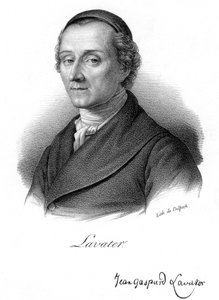 Johann Kaspar Lavater, sveitsiläinen fysiognomisti ja teologi, 1830.