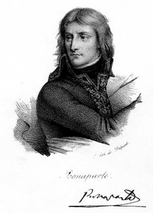 Napoleon Bonaparte nuorena miehenä, n. 1790-luku, c1830.