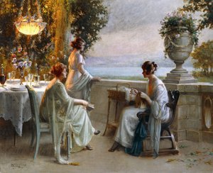 Soiree terassilla