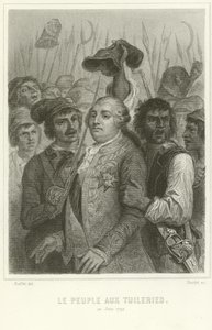 Die Menschen im Tuilerienpalast
